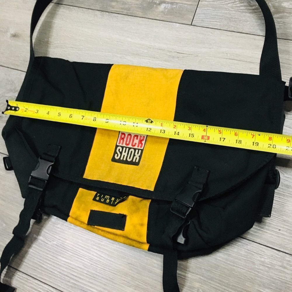 ROCKSHOX TIMBUK2 DESIGN Vintage 90’s Messenger Bag Rare! - Picture 6 of 8